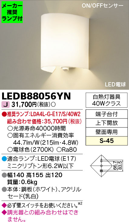 LEDB88056YN-lampset