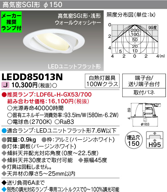 LEDD85013N-lampset