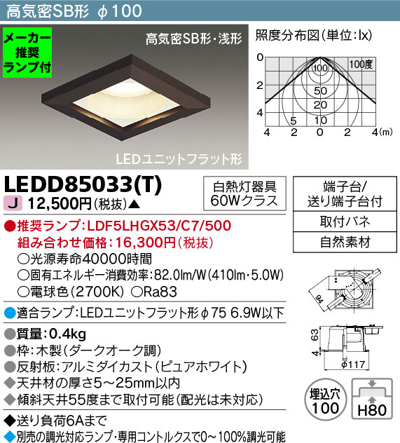 LEDD85033-T-lampset