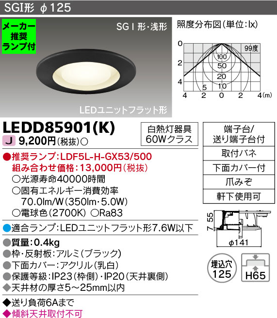 LEDD85901-K-lampset