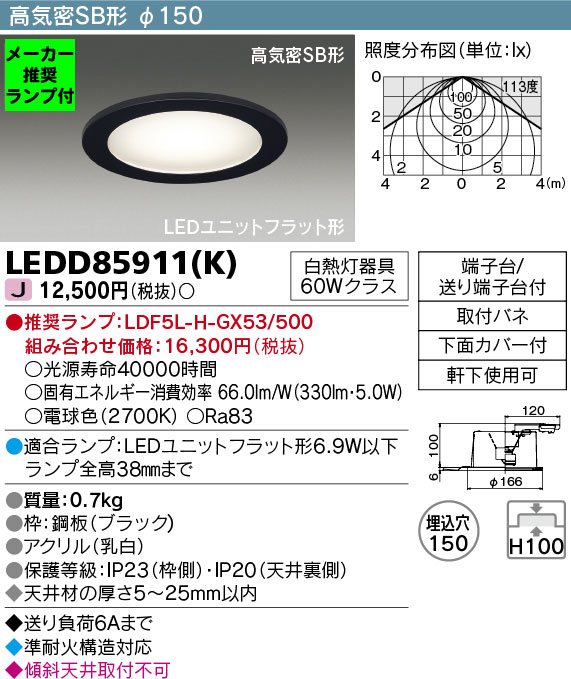 LEDD85911-K-lampset