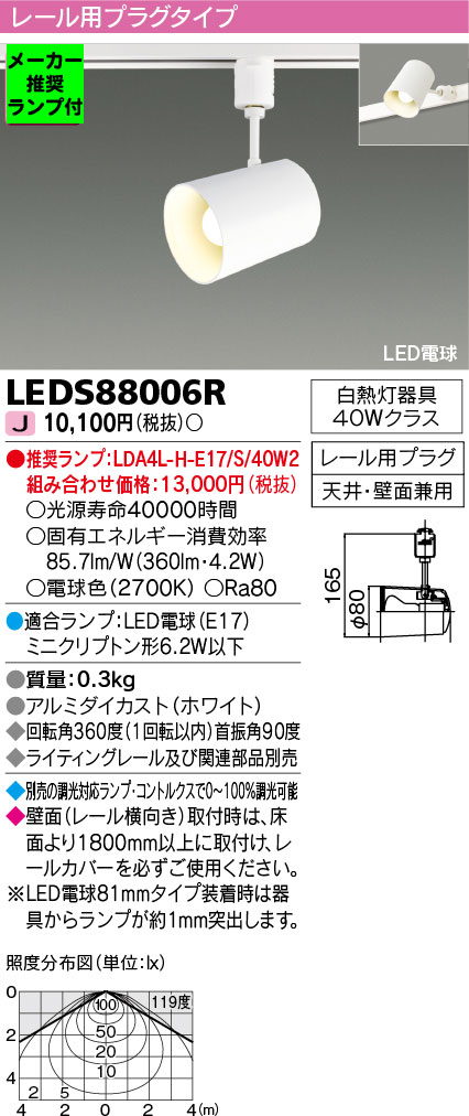 LEDS88006R-lampset