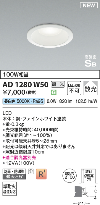 AD1280W50