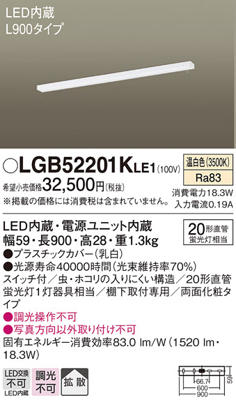 LGB52201KLE1