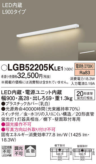 LGB52205KLE1