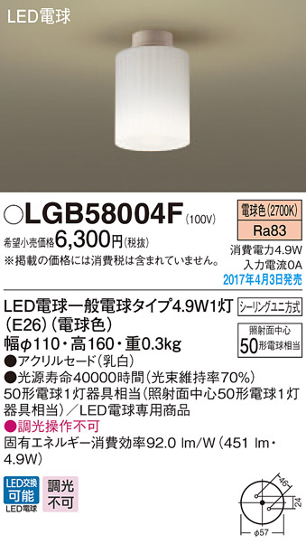 LGB58004F