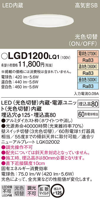 LGD1200LQ1