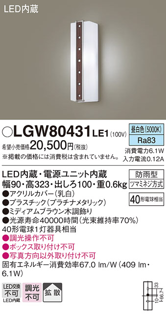 LGW80431LE1
