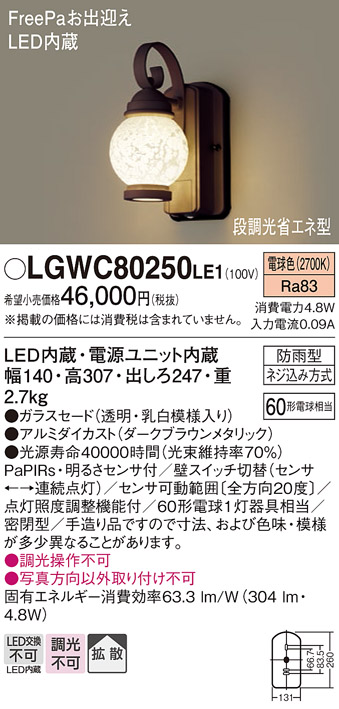 LGWC80250LE1