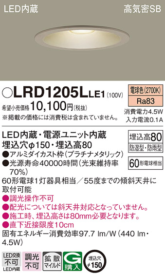LRD1205LLE1