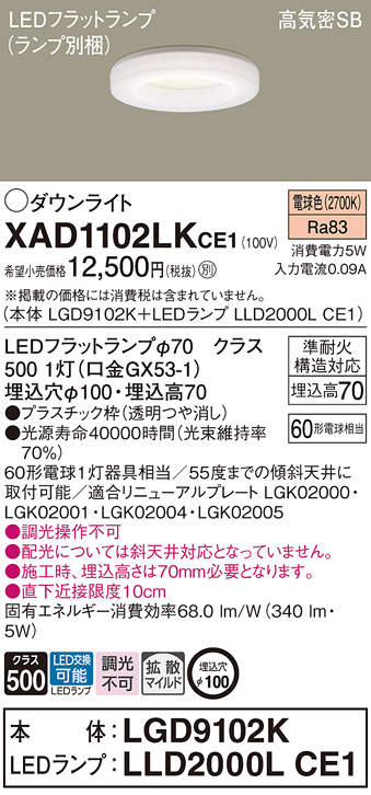 XAD1102LKCE1