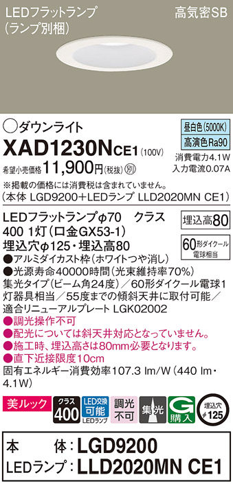 XAD1230NCE1