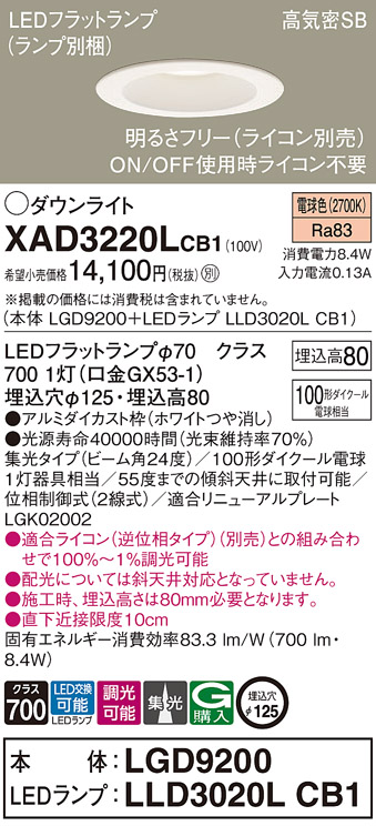 XAD3220LCB1