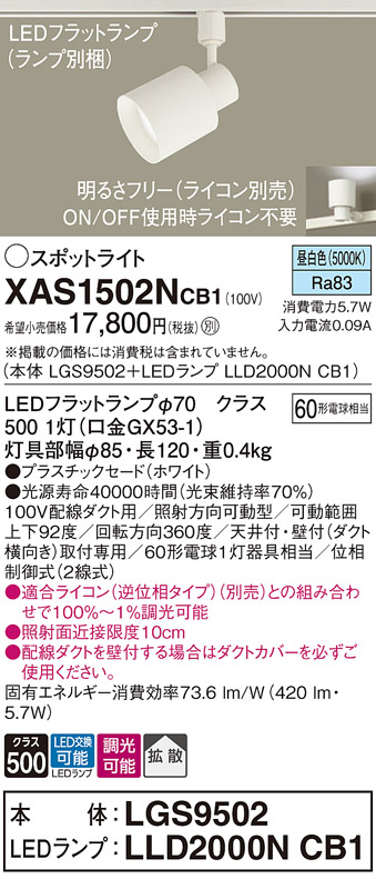 XAS1502NCB1