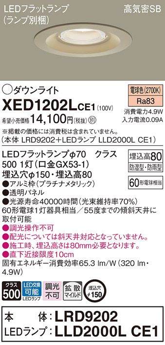 XED1202LCE1