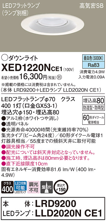 XED1220NCE1