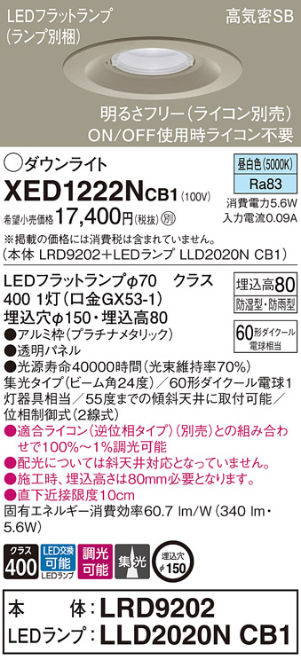 XED1222NCB1