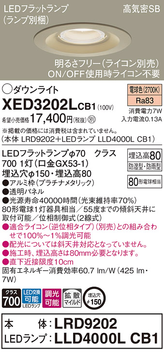 XED3202LCB1
