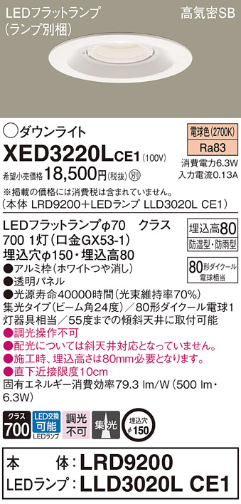 XED3220LCE1