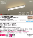 LGB50605LB1LEDラインライト 建築化照明器具 電球色 調光可 美ルック全般拡散タイプ L600タイプ HomeArchiPanasonic 照明器具 天井直付・壁直付・据置取付型 間接照明