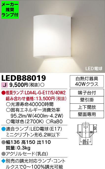 LEDB88019-lampset