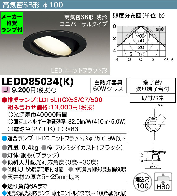 LEDD85034-K-lampset