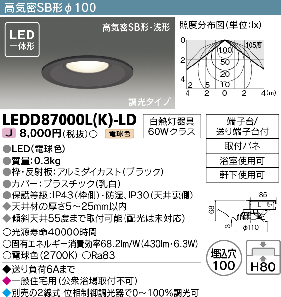 LEDD87000L-K-LD