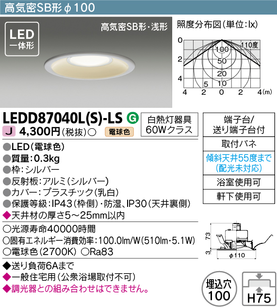 LEDD87040L-S-LS