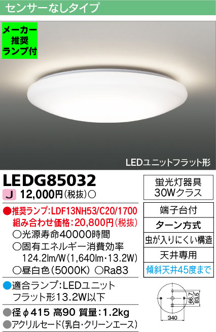 LEDG85032-lampset