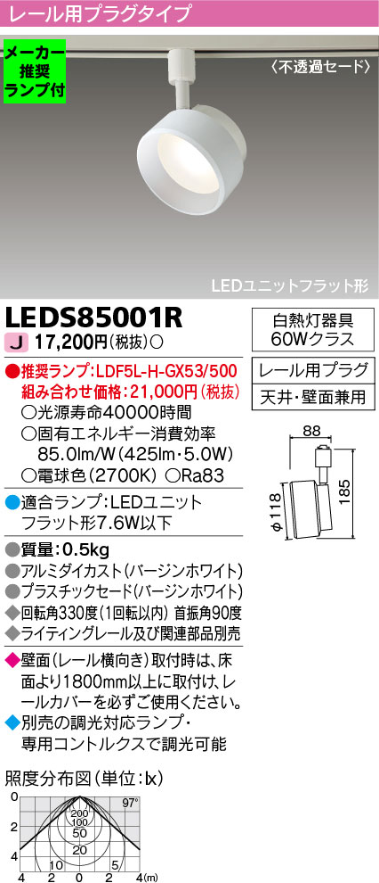 LEDS85001R-lampset
