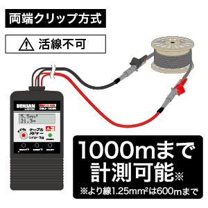 DMJ-1000R | 工具・高圧洗浄機・芝刈機 | ケーブル測長器 デジタル