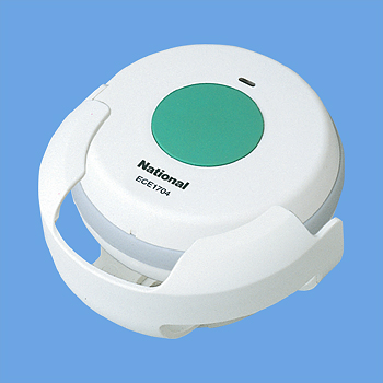 ECE1704P小電力型ワイヤレスコール 浴室発信器(ホルダー付) Panasonic 電設資材 ワイヤレスコール