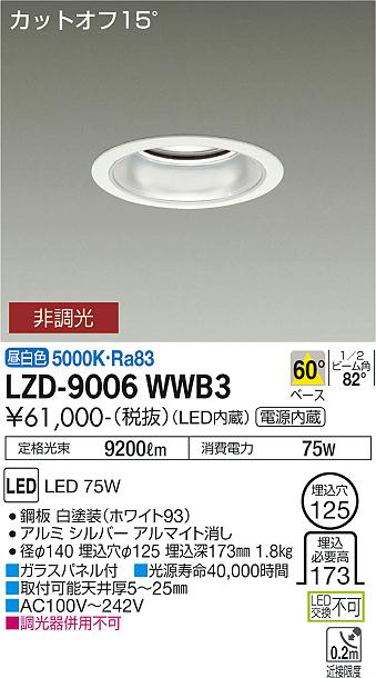 LZD-9006WWB3
