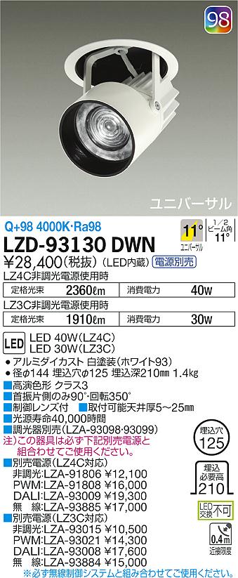 LZS-92992LBMLEDスポットライト NIGIWAI プラグタイプLZ2C CDM-T35W