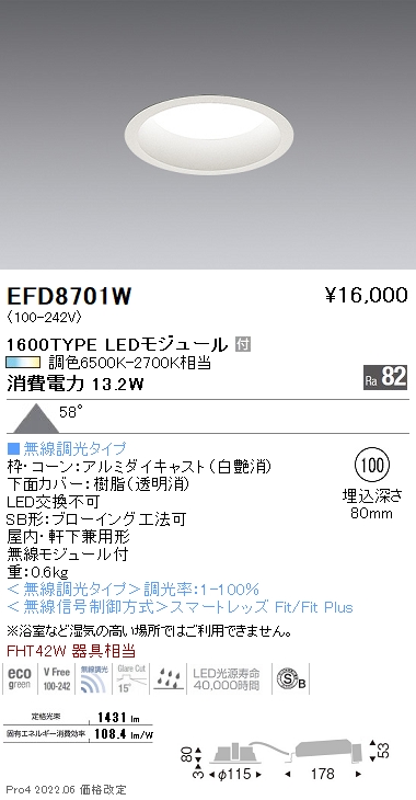 EFD8701W