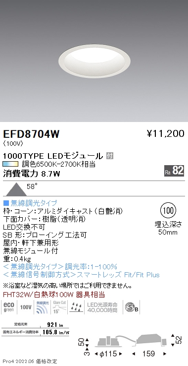 EFD8704W