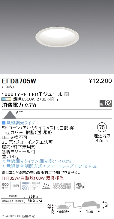 EFD8705W