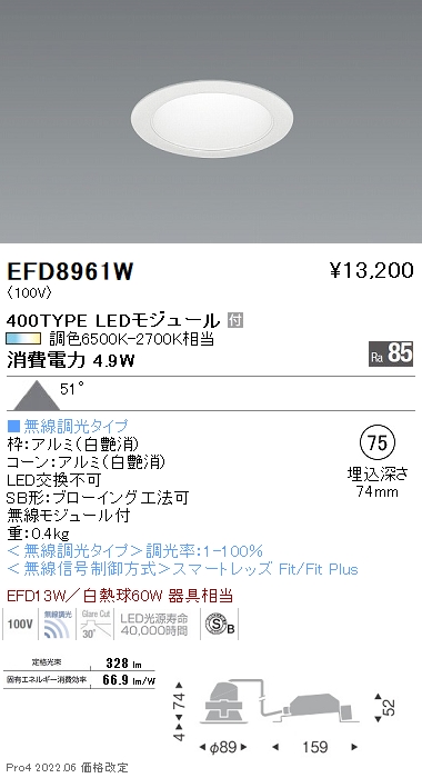 EFD8961W