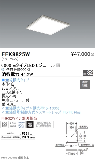 EFK9825W