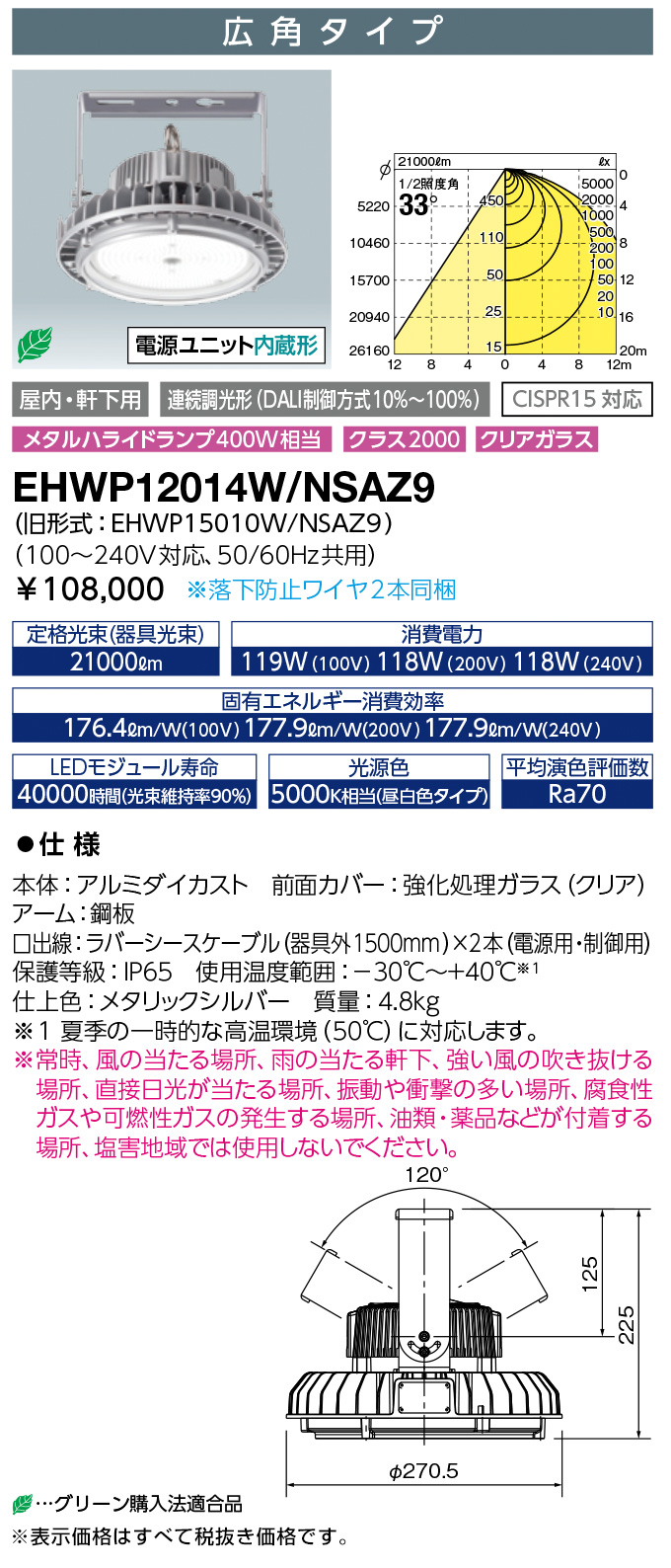 EHWP12014W-NSAZ9