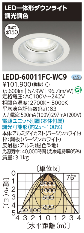 LEDD-60011FC-WC9
