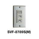 SVF-8789S(M)東芝 換気扇用システム部材 操作スイッチストレートダクトファン用スイッチ 強弱ノッチ用(単相100V用)
