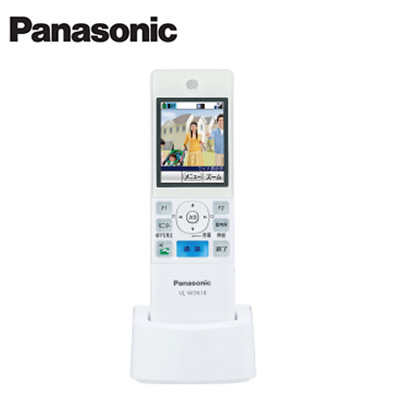 VL-WD618パナソニック Panasonic テレビドアホン用システムアップ別売品 ワイヤレスモニター子機(ドアホン／電話両用)