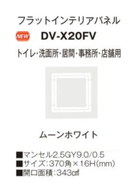 DV-X20FV